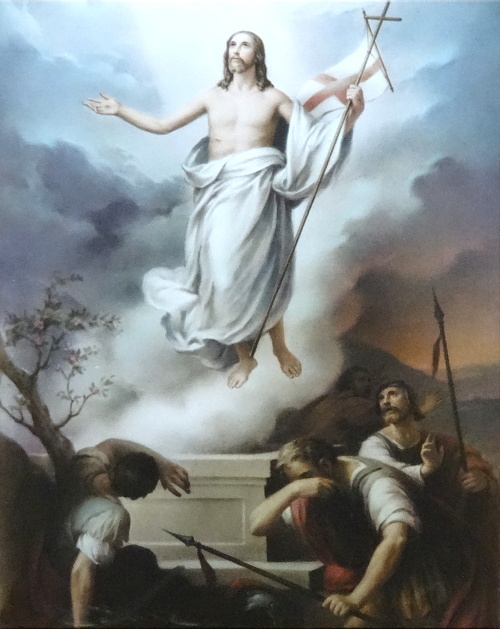 Obraz na plátne: Zmŕtvychvstalý Pán Ježiš